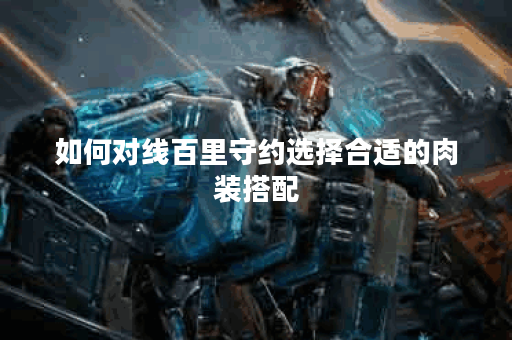 如何对线百里守约选择合适的肉装搭配？百里守约出肉装有哪些推荐？