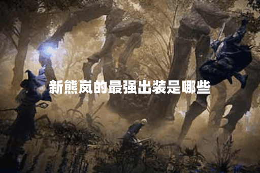 新熊岚的最强出装是哪些？应该如何搭配出装？