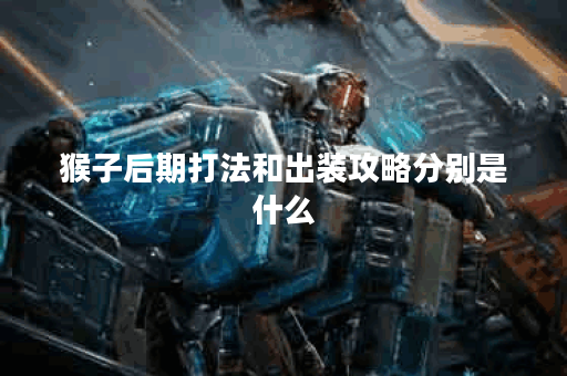 猴子后期打法和出装攻略分别是什么？