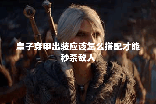 皇子穿甲出装应该怎么搭配才能秒杀敌人？如何选择装备让皇子轻松秒人？