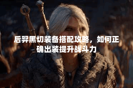 后羿黑切装备搭配攻略,如何正确出装提升战斗力? 后羿黑切装备搭配攻略,如何正确出装提升战斗力?