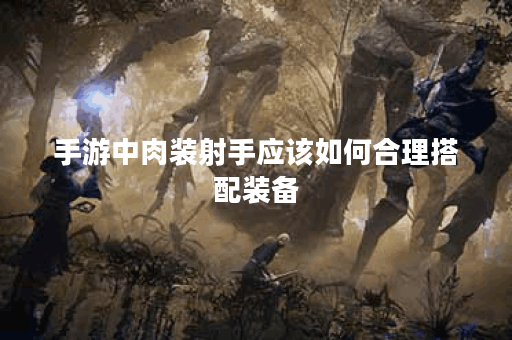 手游中肉装射手应该如何合理搭配装备？